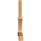 Ekena Millwork Davenport Timber Gable Bracket, Western Red Cedar, 96"W x 40"H x 3 1/2"D x 3 1/2"F, 10/12 Pitch GBW096X40X0404DAV00SWR - alternate 3
